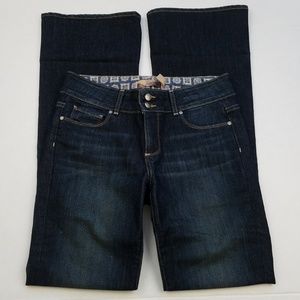 PAIGE Hidden Hills Dark Wash Bootcut Jeans